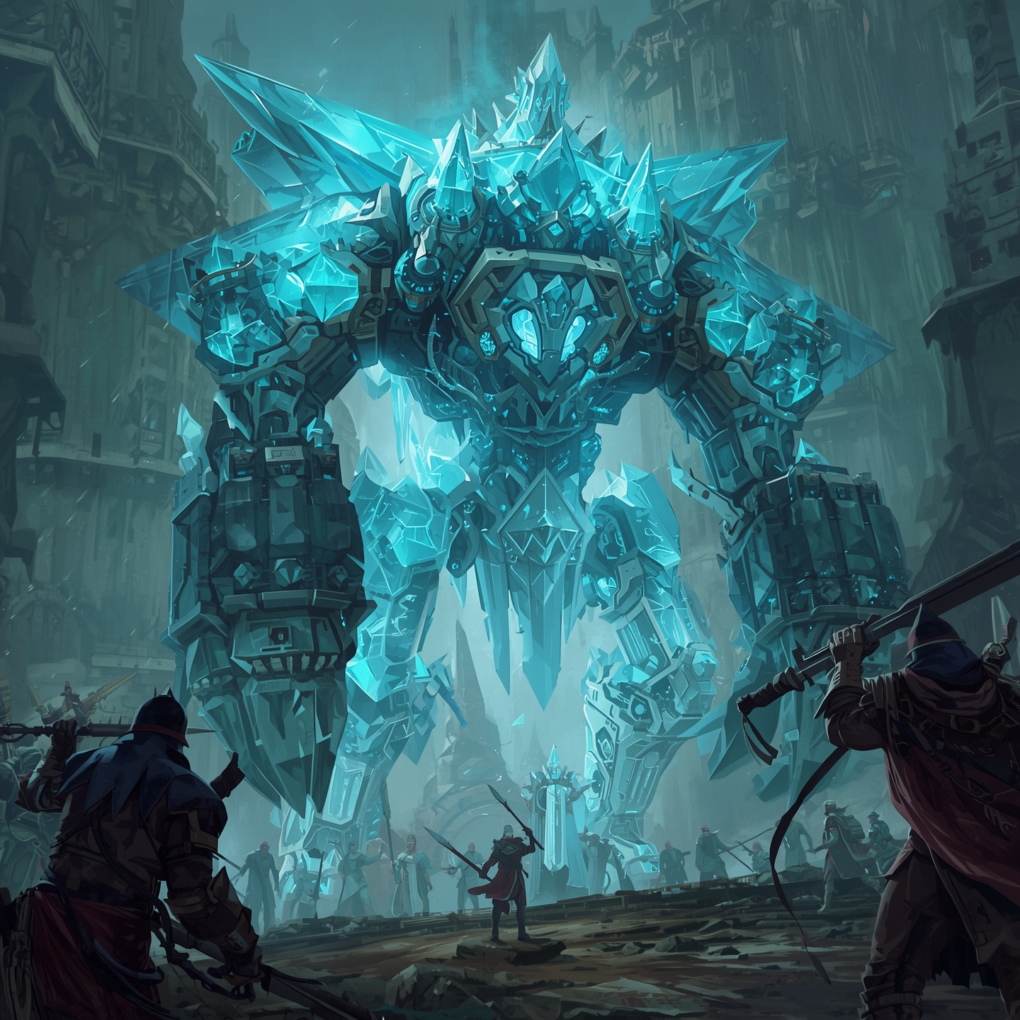 Crystal Golem Walkers